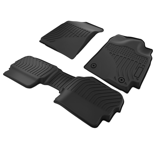 All Weather TPE Floor Mats fit for Toyota Corolla 2009-2013 Black Car Carpet-6