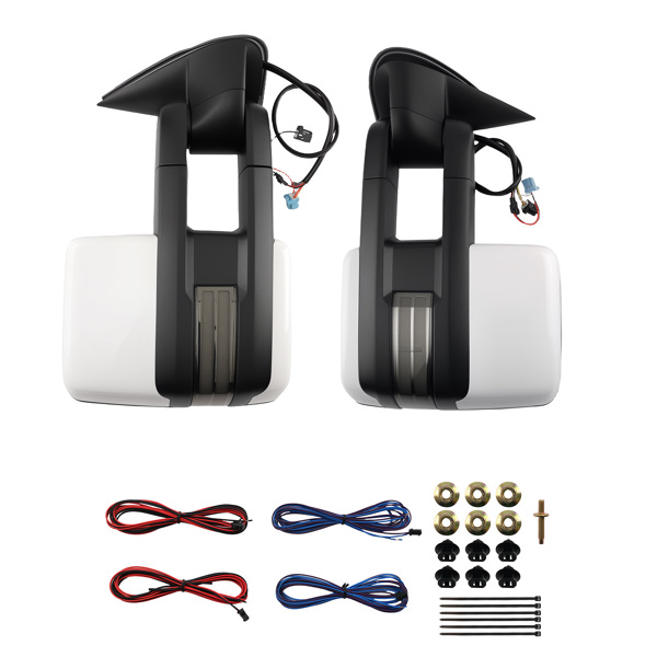 Side Mirror Sequential fit for Sierra 1500 2500 3500 Classic 2007 Power-6
