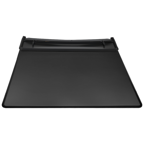 4-Fold Bed Tonneau Cover fit for Nissan Titan 2016-2026 6.5' 78" Soft W/ LED Lamp-2