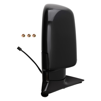 Power Side Mirror Right fit for GMC K3500 Pickup 1988-1998 Towing 1010131 Black