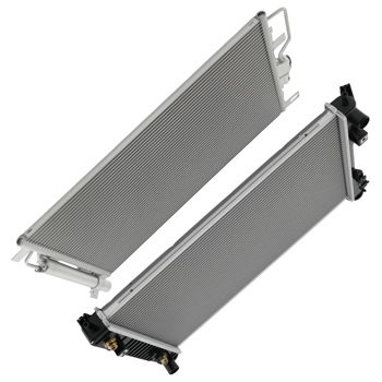 Aluminum Cooling Radiator & Condenser fit for Suzuki XL-7 2007-2009 13103 CU13103