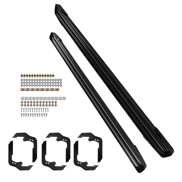 Nerf Bars Running Board fit for 2019-26 Silverado/Sierra 1500 2500 3500HD Crew Cab-6