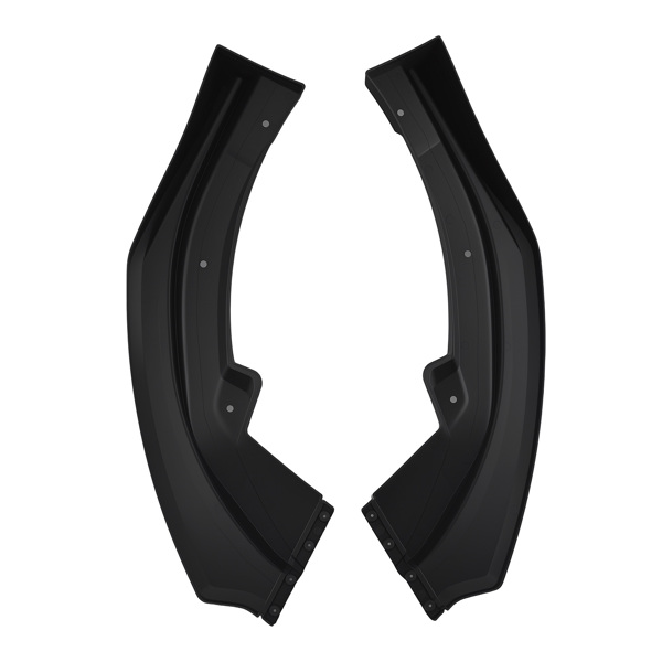 Front Bumper Guard Lip fit for Toyota Camry SE XSE 18-20 Black Plastic Splitter Kits-4