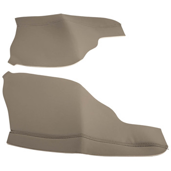 Left +Right side Door Armrest Cover Leather fit for Honda Odyssey 2011-2017 Gray
