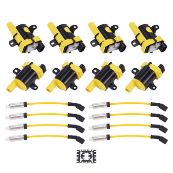 Complete Ignition Coil & Wire Set fit for Chevy Silverado HD 6.0L V8 2001-2007 UF262