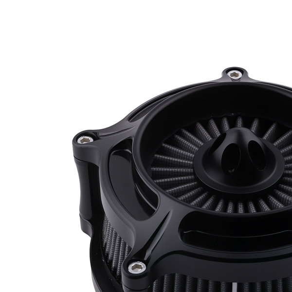 Motorcycle Air Cleaner Kit fit for Harley XL Sportster 2004-2023 Black-3