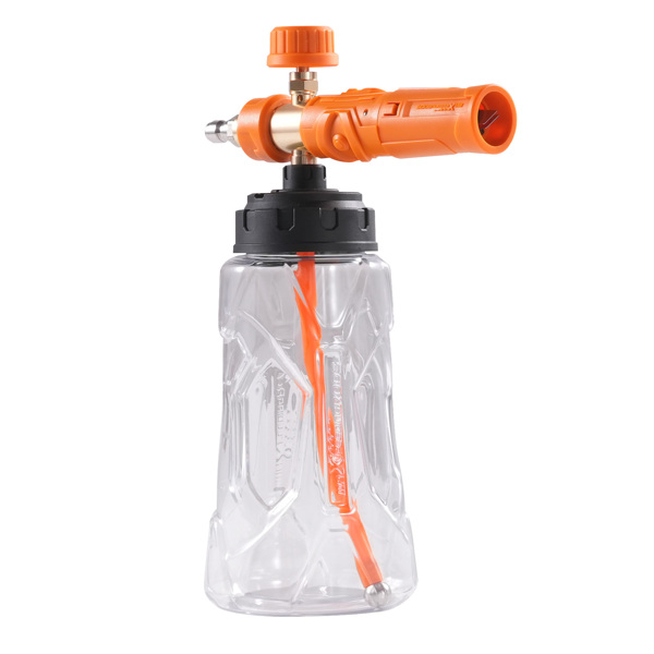 1L Snow Foam Bottle fit for Pressure Washer Car Wash 1/4" Quick Connect Cannon Gun-2