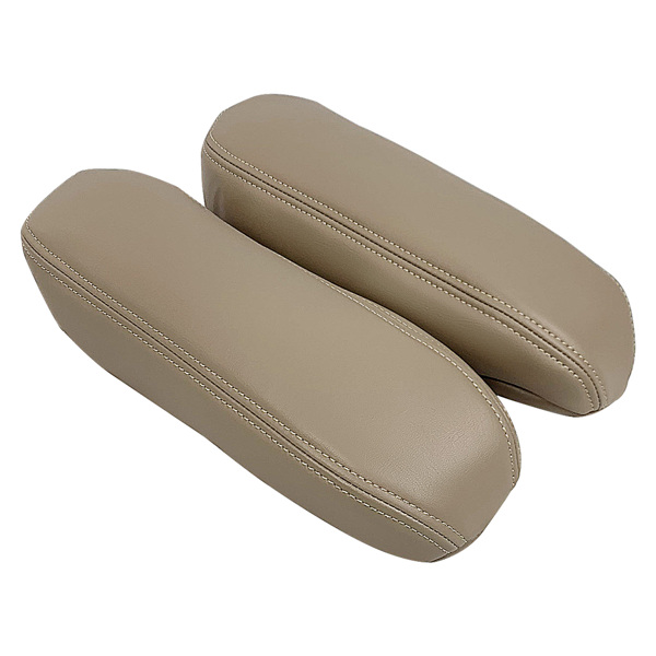 Front Bottom Top Leather Seat Cover Tan fit for Ford Excursion Limited 2000-01-1