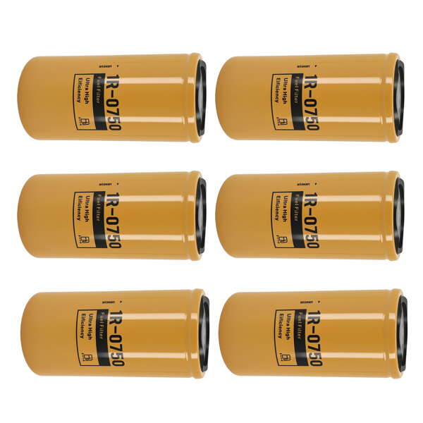 Diesel Filter Pack fit for CAT 3304 3306 1R-0750 Direct Replacement 6PC-6