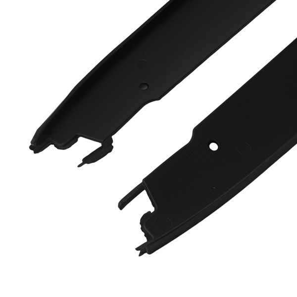 Black ABS Side Skirt Panel fit for BMW 5 Series G30 G31 M Sport 540i 2017-2023 2PC-1
