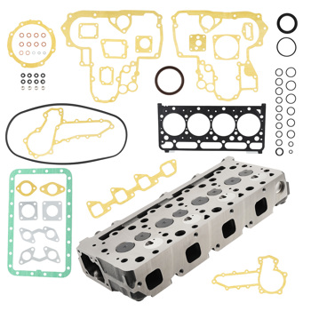 Cylinder Head w/ Full Gasket Kit fit for Kubota V2203 Engine Bobcat 753 19077-03048