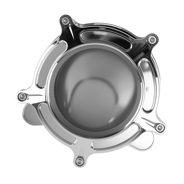 Air Cleaner Filter Intake Kit Chrome fit for Harley Touring Models 2000-2007 Black-5