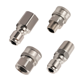 3/8" NPT Quick Connect Fitting Adapter Pressure Washer Coupler Steel 4000PSI