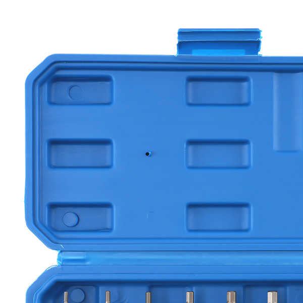 13-Piece Metric Hex Bit Socket Set 1/4 3/8 1/2 Drive CRV Steel 2mm-14mm-3