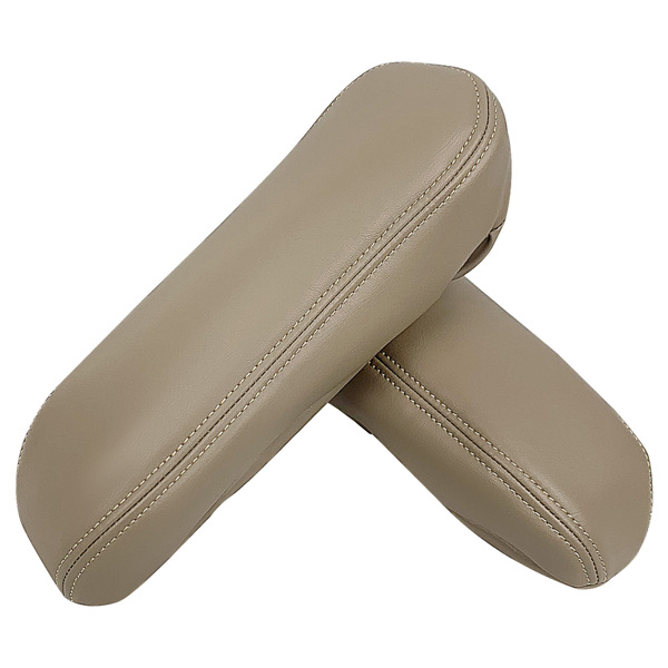 Front Bottom Top Leather Seat Cover Tan fit for Ford Excursion Limited 2000-01-2
