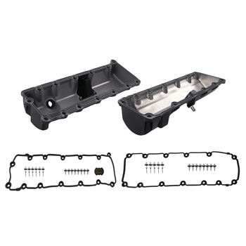 Aluminum Valve Cover Set fit for Ford Lincoln 4.6L 5.4L V8 1997-2004 7C2Z6582A