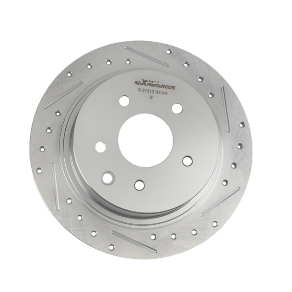Rear Drilled and Slotted Disc Brake Rotor fit for Nissan Altima 2002-2025 S-31312-3