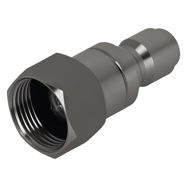 High Pressure M22 Female to 3/8" QC Swivel Adapter Stainless Steel Connector-3