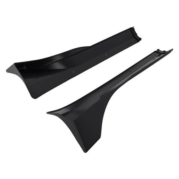 ABS Side Skirt Extension fit for Tesla Model Y 21-24 Black Body Kit Panel Lip Trim-1