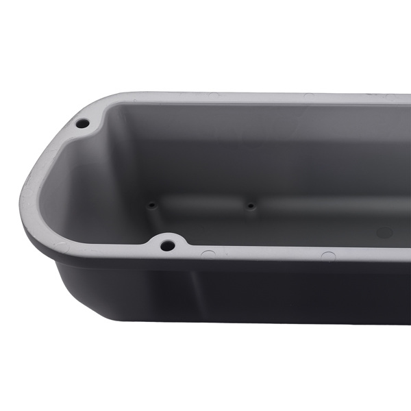 Aluminum Finned Valve Cover Set fit for Ford 289 302 351W 1962-1985 Black-4