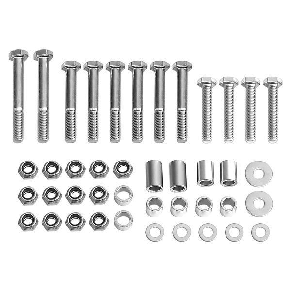 Front & Rear 2"-5'' Lift Kit Brackets fit for Polaris 900 RZR S 900 RZR 4 EPS 2015-5
