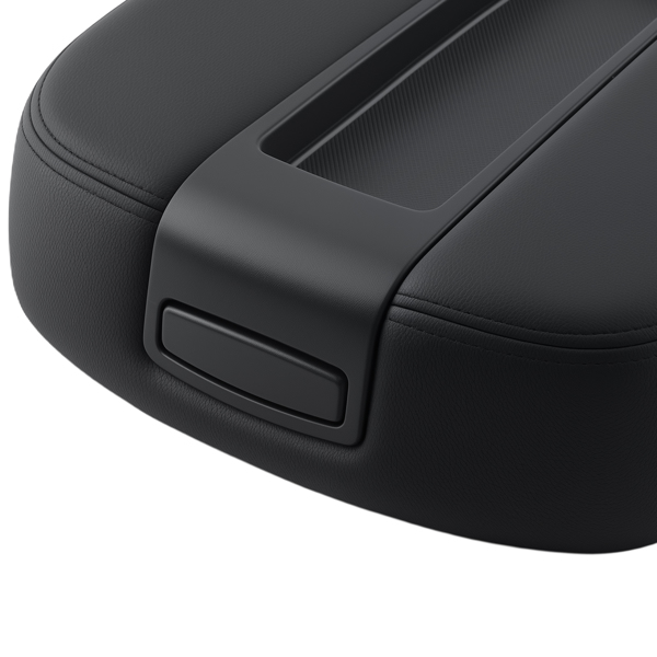 Center Armrest Lid Assembly fit for GMC Yukon/Yukon XL 1500 2007-2014 15941534 Black-3