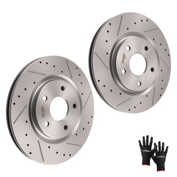 Front Brake Rotors Set fit for Dodge Grand Caravan 2012-2020 Journey 2012-2020 53068