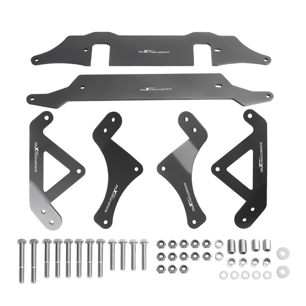 Front & Rear 2"-5'' Lift Kit Brackets fit for Polaris 900 RZR S 900 RZR 4 EPS 2015-6