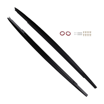 Black ABS Side Skirt Panel fit for BMW 5 Series G30 G31 M Sport 540i 2017-2023 2PC