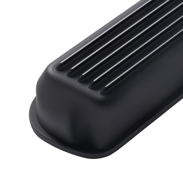 Aluminum Finned Valve Cover Set fit for Ford 289 302 351W 1962-1985 Black-2