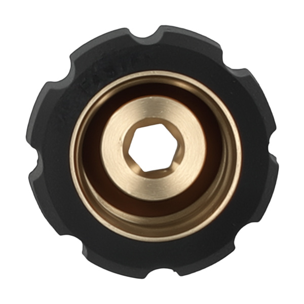 2* Brass Pressure Washer Fitting M22 15mm Female to M22 14mm Male 5000 PSI-1