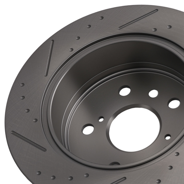 Rear Brake Rotors Kit fit for Lexus ES350 2007-2012 Toyota Avalon 2008-2012 Camry-5
