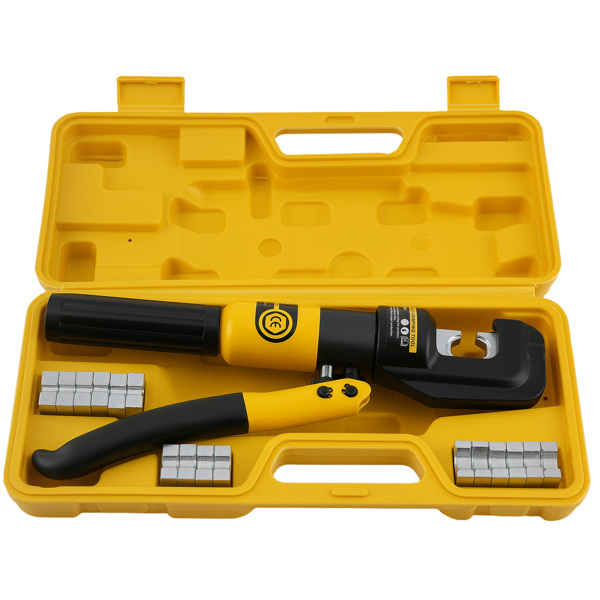 Professional Wire Crimping Tool Set 12AWG-2/0AWG with 9 Dies and Storage Case-2