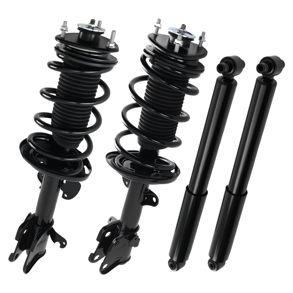 Front Struts w/ Coil Spring Assembly Rear Shocks Kit fit for 2007-2013 Acura MDX ZDX-6