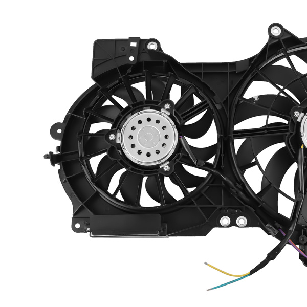 Cooling Fan Assembly fit for Audi A6/Quattro 3.0/3.2 2005-2011 4F0121207A 4F0121207E-4