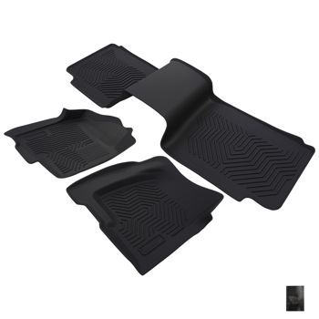 All Weather Floor Mat Liner fit for Chevy Silverado/GMC Sierra 1500 1999-2006 TPE