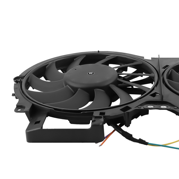 Cooling Fan Assembly fit for Audi A6/Quattro 3.0/3.2 2005-2011 4F0121207A 4F0121207E-2