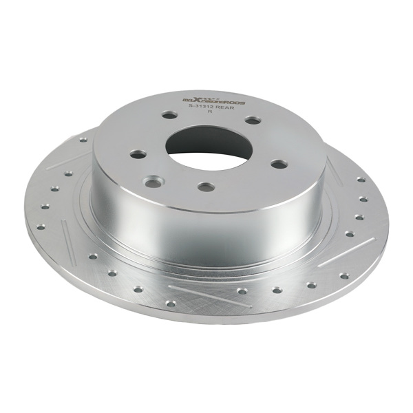 Rear Drilled and Slotted Disc Brake Rotor fit for Nissan Altima 2002-2025 S-31312-5