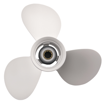 10 Spline Right Hand Propeller fit for Yamaha 20HP 25HP 30HP 3 Blade 664-45945