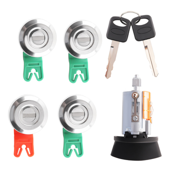 Ignition Lock Cylinder Door Lock Set & 2 Keys fit for Ford E150 E250 E350 1997-2020