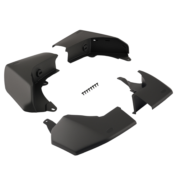 4PCS Mud Flaps Mud Guard Set fit for Land Rover Discovery 4 2009-2016 Black-6