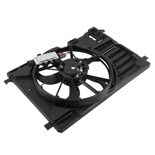 Engine Radiator Cooling Fan Assembly fit for Ford Escape L4 2.5L w/ Shroud 2013-16-5