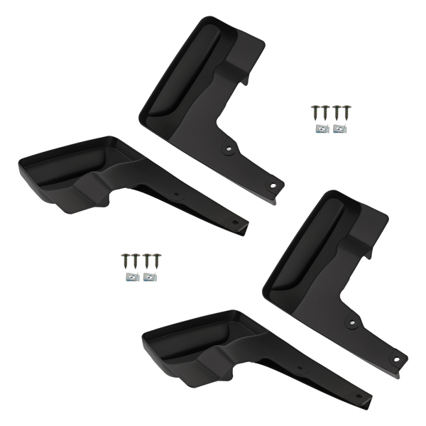 4x Mudguards Fender Mud Flaps fit for Toyota Sienna 2010-2017 PT769-08111 Black-6