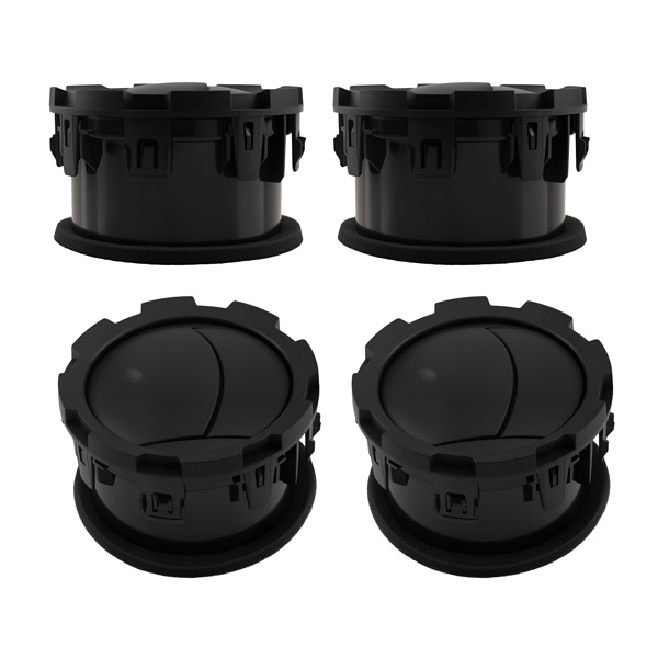 Dash Vent Kit fit for Ford F-250 F-350 F-450 2011-2016 BC3Z19893AA Black 4pc-6