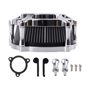 New Air Cleaner Assembly fit for Harley Street Glide Road Glide 2008-2016 Black