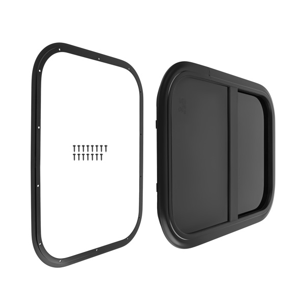 18" W x 24" HRV Camper Window Vertical fit fit for RV/Camper/Cargo/Food Truck-6