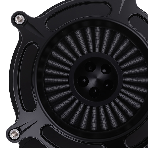 Motorcycle Air Cleaner fit for Harley Davidson Touring 2000-2007 Black Filter Kit-2
