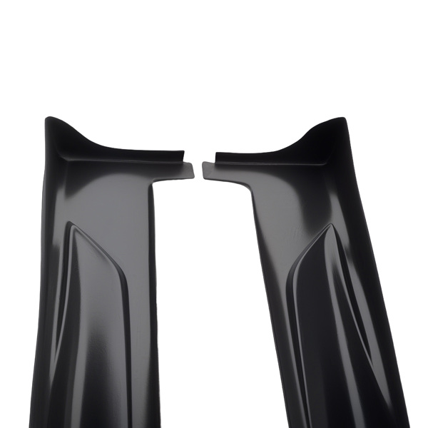 Body Side Extension Panel Kit fit for Infiniti Q50 2014-2023 Gloss Black ABS 2PC-5