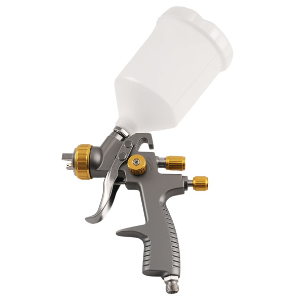 LVLP Gun Kit fit for Paint 1.8mm Nozzle 600ml Cup Car Body Professional Tool-2