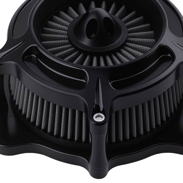 Motorcycle Air Cleaner fit for Harley Davidson Touring 2000-2007 Black Filter Kit-5